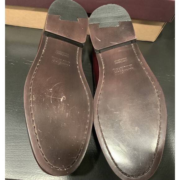 JOHNSTON & MURPHY Hayes Penny Loafer Size 11/ Burgundy - Picture 7 of 8